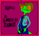 Dibujo Rango pintado por salorios