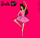 Dibujo Barbie bailarina de ballet pintado por antonella994
