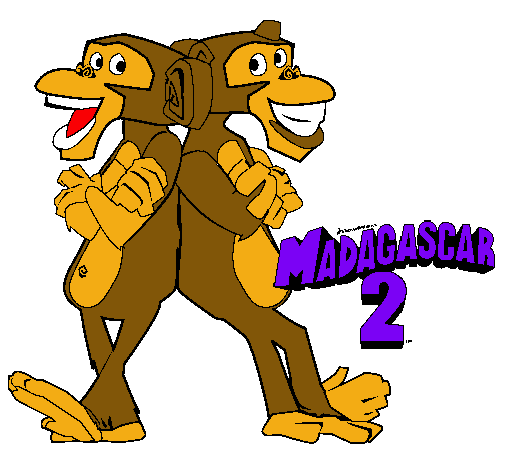 Madagascar 2 Manson y Phil 2