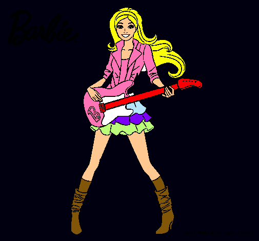 Barbie guitarrista