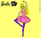 Dibujo Barbie bailarina de ballet pintado por tanahugo