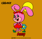 Dibujo Amy pintado por peepe