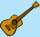 Dibujo Guitarra española II pintado por dftdl