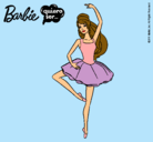 Dibujo Barbie bailarina de ballet pintado por musicsara
