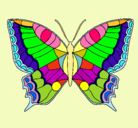 Dibujo Mariposa pintado por franciscojavier