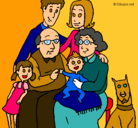 Dibujo Familia pintado por brithany