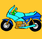 Dibujo Motocicleta pintado por lucasgustavo