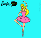 Dibujo Barbie bailarina de ballet pintado por hiji