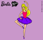 Dibujo Barbie bailarina de ballet pintado por kattti
