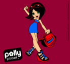 Dibujo Polly Pocket 12 pintado por alicitaaaaa