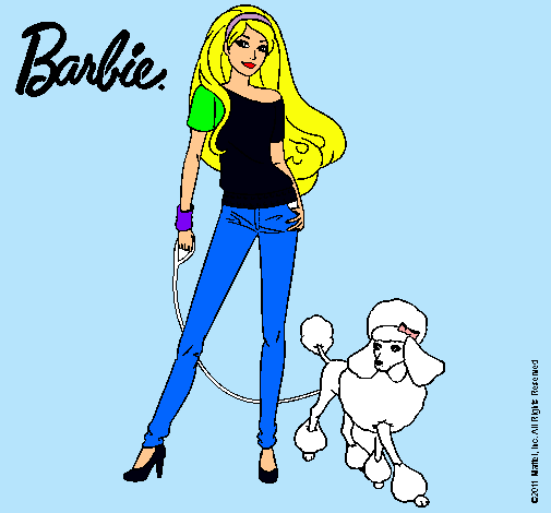 Barbie con look moderno