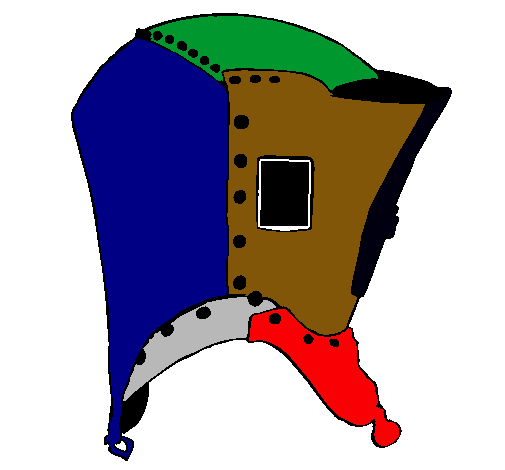 Casco de caballero