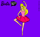 Dibujo Barbie bailarina de ballet pintado por elvira1999