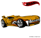 Dibujo Hot Wheels 3 pintado por ROQUE