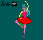 Dibujo Barbie bailarina de ballet pintado por miprincesa