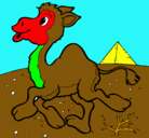 Dibujo Camello pintado por alejandri