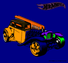 Dibujo Hot Wheels 6 pintado por lauty