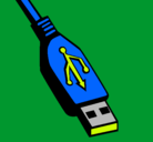 Dibujo USB pintado por emanuelelias