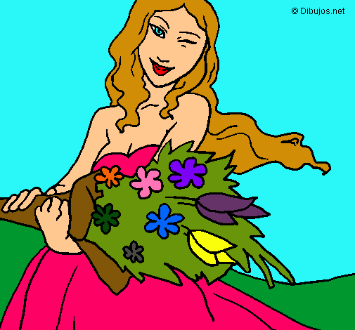 Dibujo Ramo de flores pintado por andrea2323