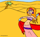 Dibujo Sahara pintado por arii1