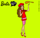 Dibujo Barbie cocinera pintado por miko