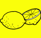 Dibujo limón pintado por aillyn