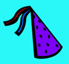 Dibujo Sombrero de cumpleaños pintado por yaretzi