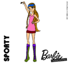 Dibujo Barbie Fashionista 4 pintado por nicole23