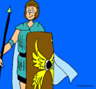 Dibujo Soldado romano II pintado por mayia