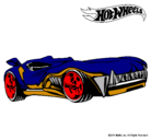 Dibujo Hot Wheels 3 pintado por migel