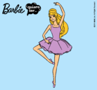 Dibujo Barbie bailarina de ballet pintado por abriluchi