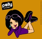 Dibujo Polly Pocket 13 pintado por madrina