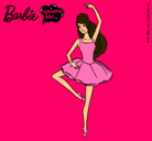 Dibujo Barbie bailarina de ballet pintado por taliusca0067