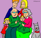 Dibujo Familia pintado por POOYUIO