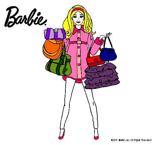 Barbie de compras