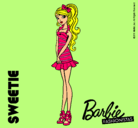 Dibujo Barbie Fashionista 6 pintado por sweetie