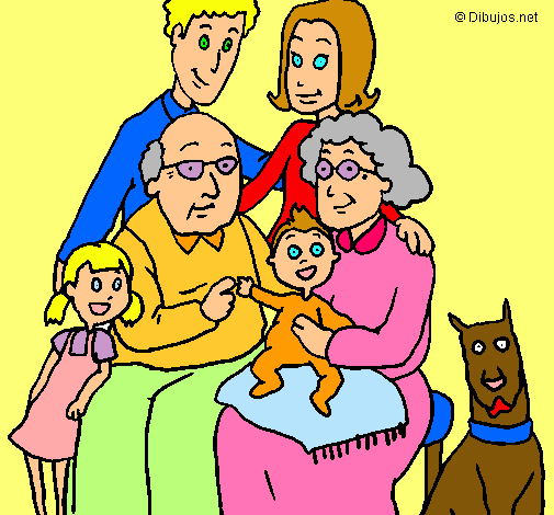 Dibujo Familia pintado por Nadia-225
