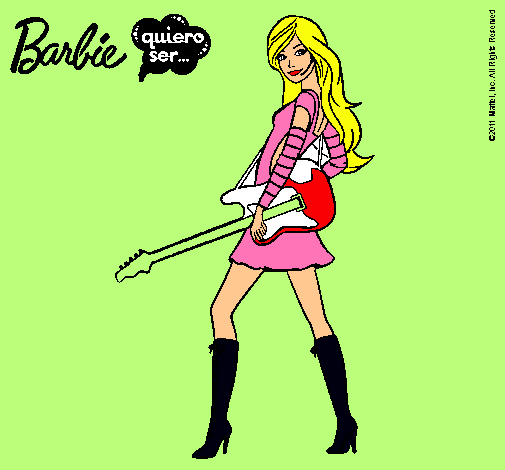 Barbie la rockera