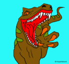 Dibujo Velociraptor II pintado por bluesharp