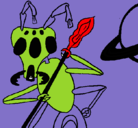 Dibujo Hormiga alienigena pintado por gfjbikjfyhhk