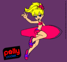 Dibujo Polly Pocket 3 pintado por alisia