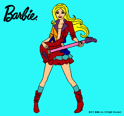 Barbie guitarrista