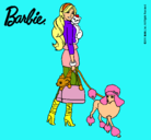 Dibujo Barbie elegante pintado por nicole23