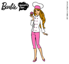 Dibujo Barbie de chef pintado por jadilla