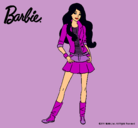 Dibujo Barbie juvenil pintado por Ester