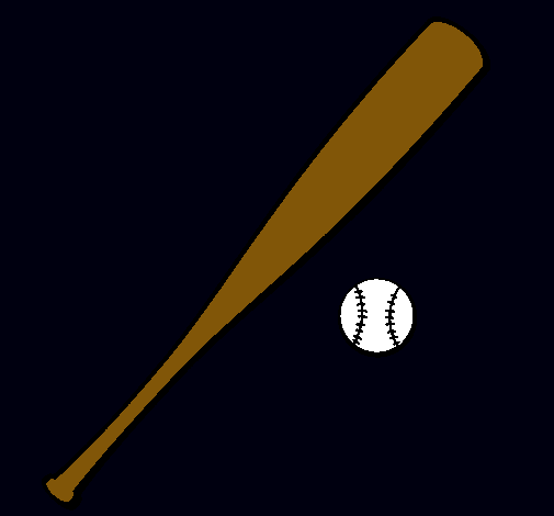 Bate y bola de béisbol