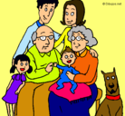 Dibujo Familia pintado por qwqweqfqfx