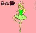 Dibujo Barbie bailarina de ballet pintado por lamm