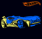 Dibujo Hot Wheels 3 pintado por supercanalla