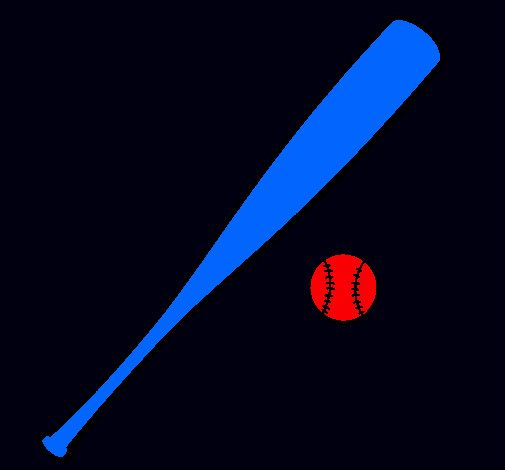 Bate y bola de béisbol